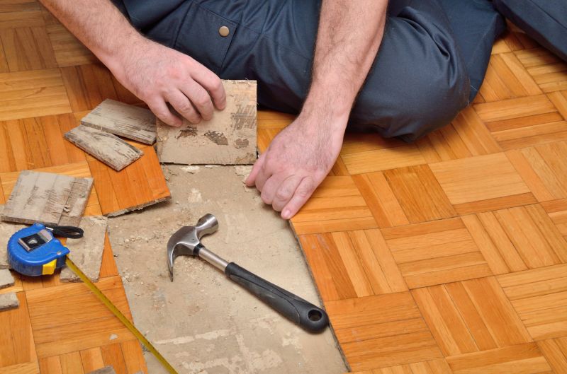 Local Mobile Home Floor Repair pros at work