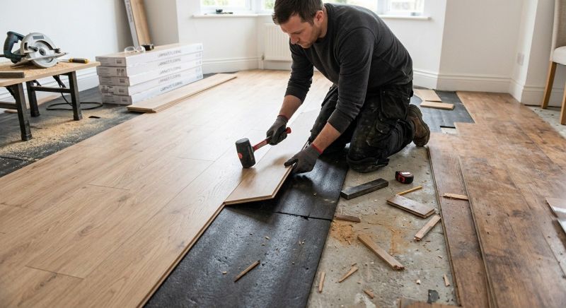 Plank Laminate Installation in Warrenton, VA