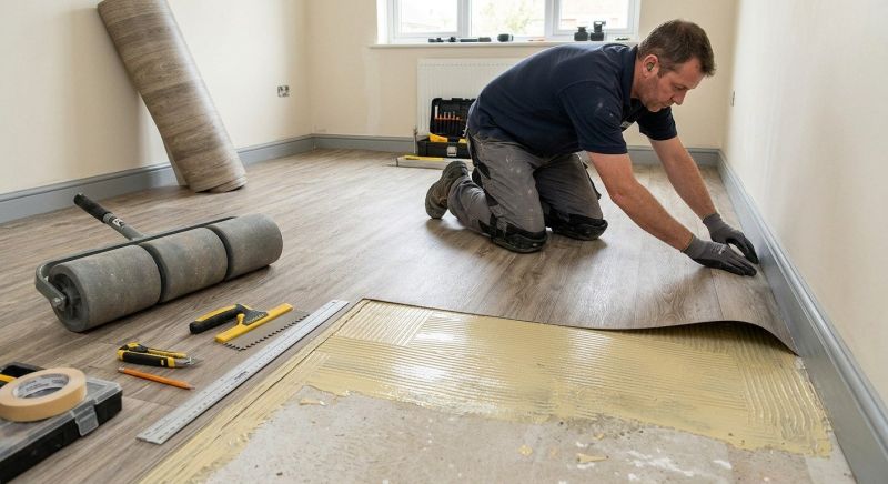 Sheet Flooring Installation in Arlington, TX