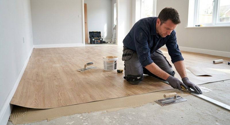 Sheet Flooring Installation in Houston, TX